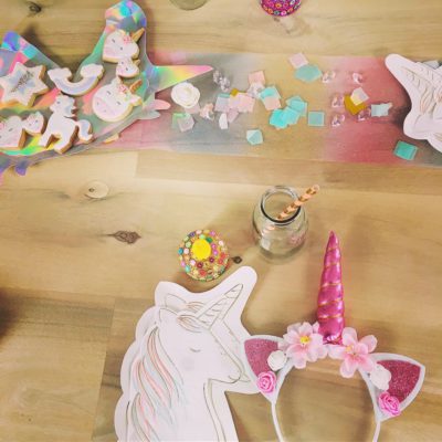 kids party unicorn themed party